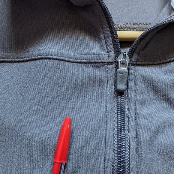 NWOT (XS) - NIKE Taupe Zip Up Track Jacket - Picture 8 of 8